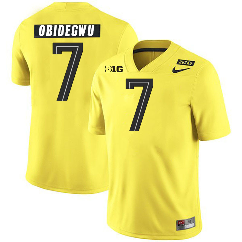 Ify Obidegwu Oregon Jersey,Oregon Ducks Football Uniforms,Jerseys Youth-Alternate Yellow